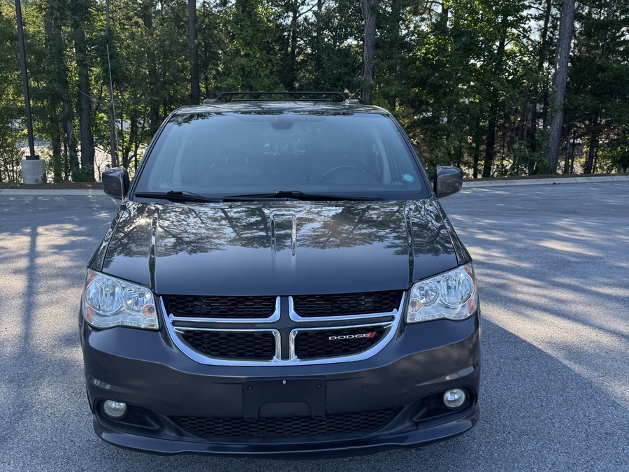 Grey Dodge Grand Caravan with Side Entry Automatic Fold Out ramp