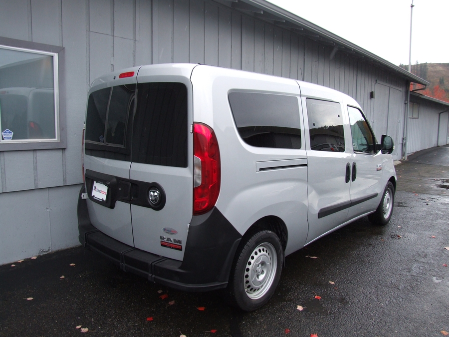 Used 2019 Ram ProMaster City City Wagon - SUNSET VANS Rear Entry Entry Fold Out Manual Ramp