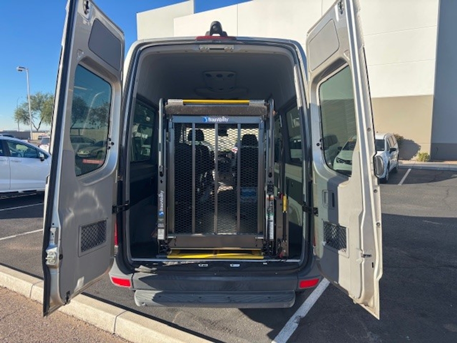 Used 2016 Mercedes-Benz Sprinter 2500 High Roof Diesel - OTH Rear Entry Entry Lift Automatic Ramp