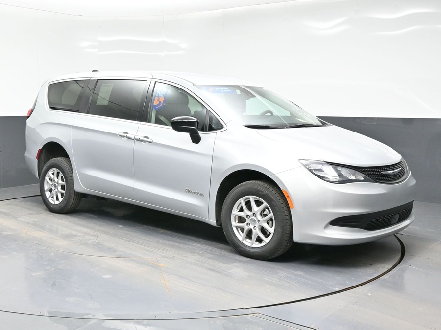 Used 2024 Chrysler Voyager LX - BraunAbility Rear Entry Entry Fold Out Manual Ramp