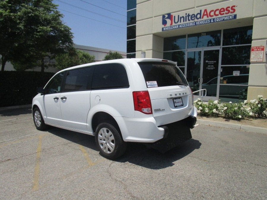 Used 2019 Dodge Grand Caravan SE - FR Conversions Commercial Rear Entry Entry Fold Out Manual Ramp