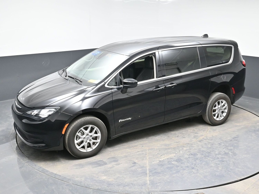 Used 2024 Chrysler Voyager LX - BraunAbility Rear Entry Fold Out Manual Ramp