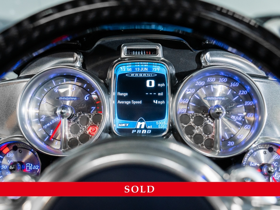 2017 Pagani Huayra Roadster