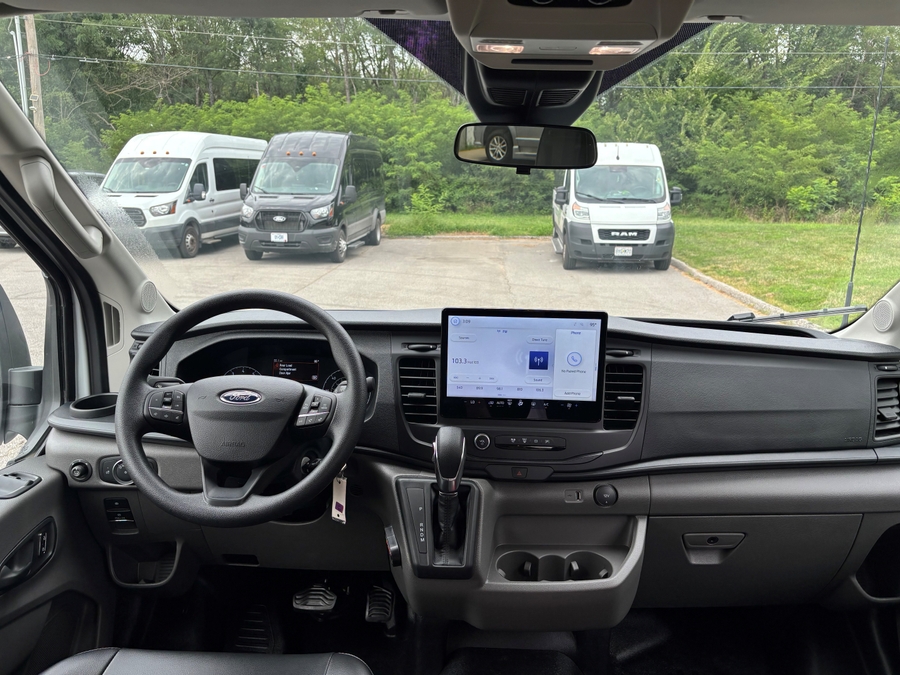 New 2025 Ford Transit 350 XL - Master's Transportation Commercial Rear Entry Lift Automatic Ramp
