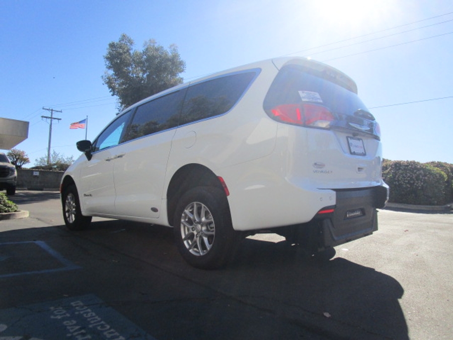 New 2025 Chrysler Voyager LX - BraunAbility Commercial Rear Entry Entry Fold Out Manual Ramp