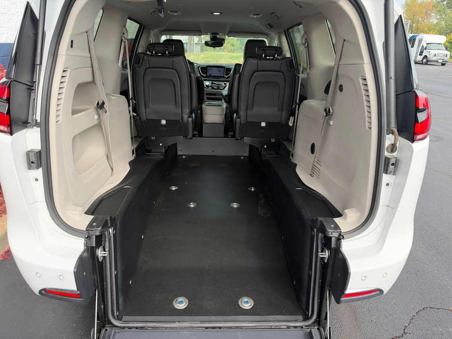 Used 2024 Chrysler Pacifica Touring L - BraunAbility Commercial Rear Entry Fold Out Manual Ramp