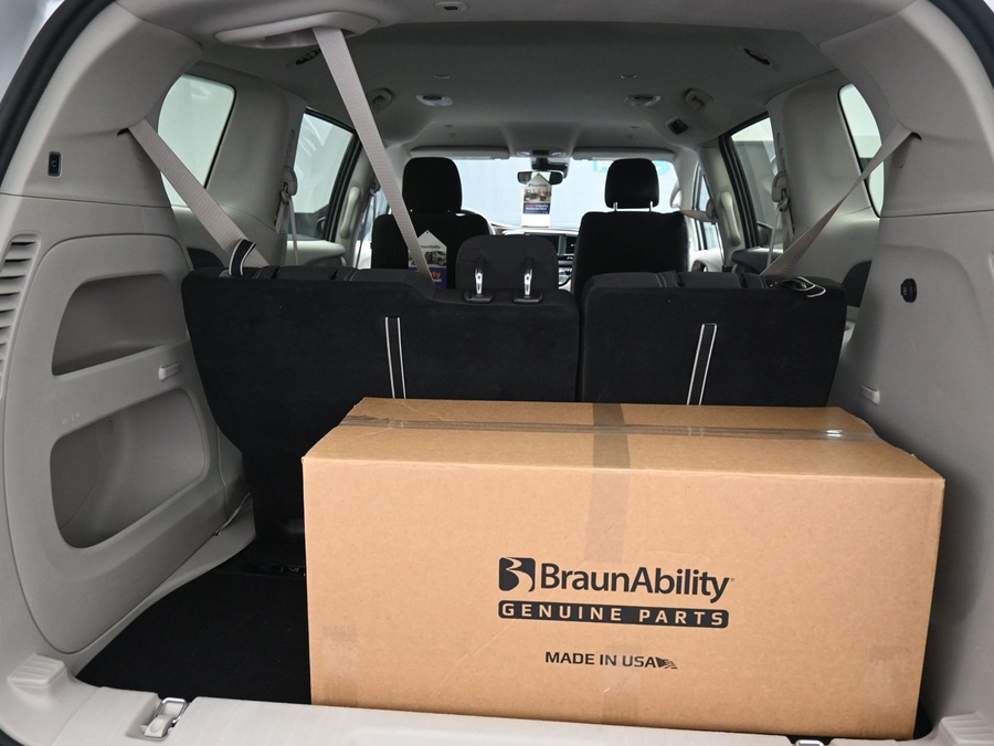 Used 2023 Chrysler Voyager LX - BraunAbility Side Entry Fold Out Manual Ramp