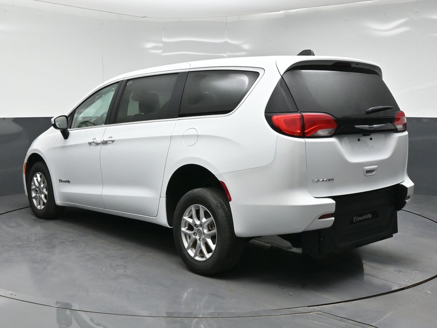 Used 2023 Chrysler Voyager LX - BraunAbility Rear Entry Fold Out Manual Ramp
