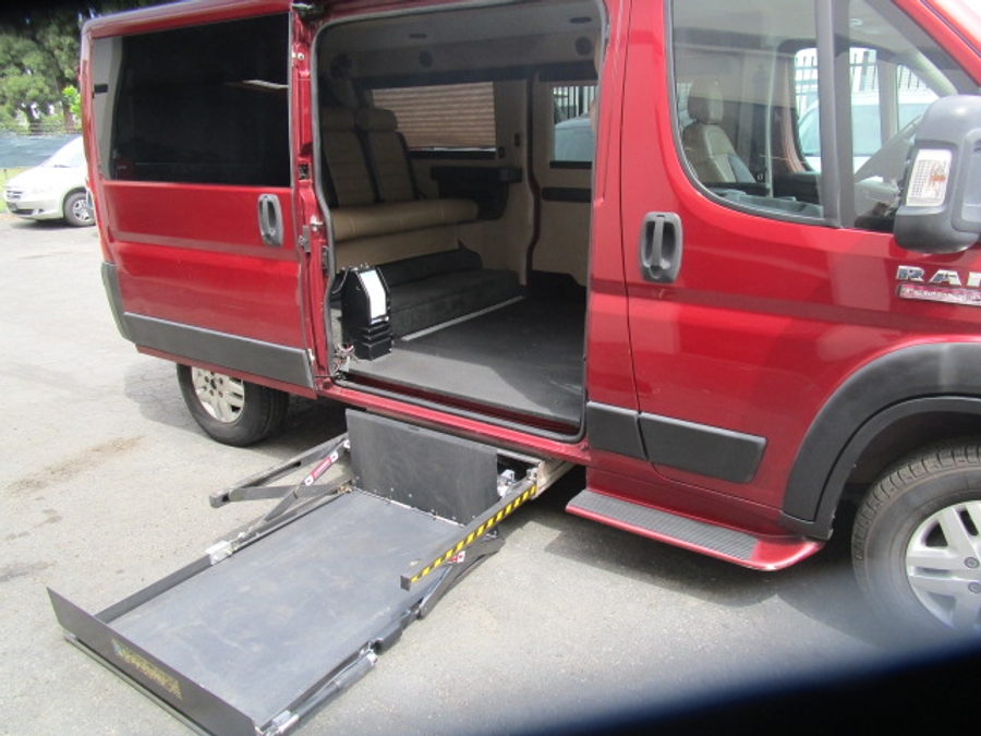 Used 2016 Ram ProMaster 1500 136 WB - TEM Side Entry Entry Lift Automatic Ramp