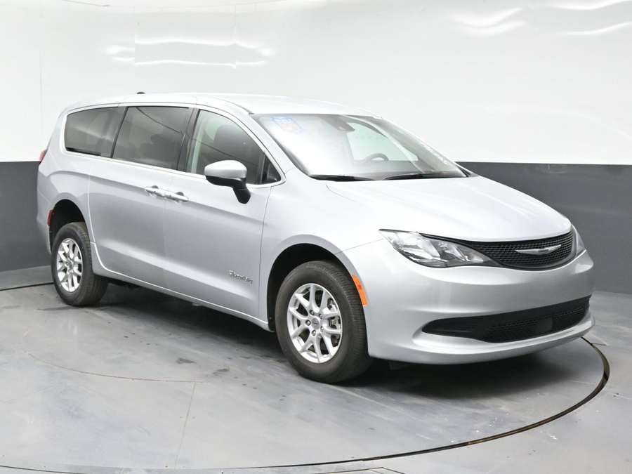 Used 2023 Chrysler Voyager LX - BraunAbility Rear Entry Fold Out Manual Ramp