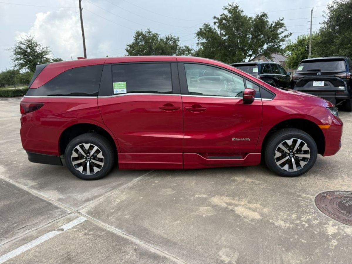 Número de imagen rojo Honda Odyssey 1