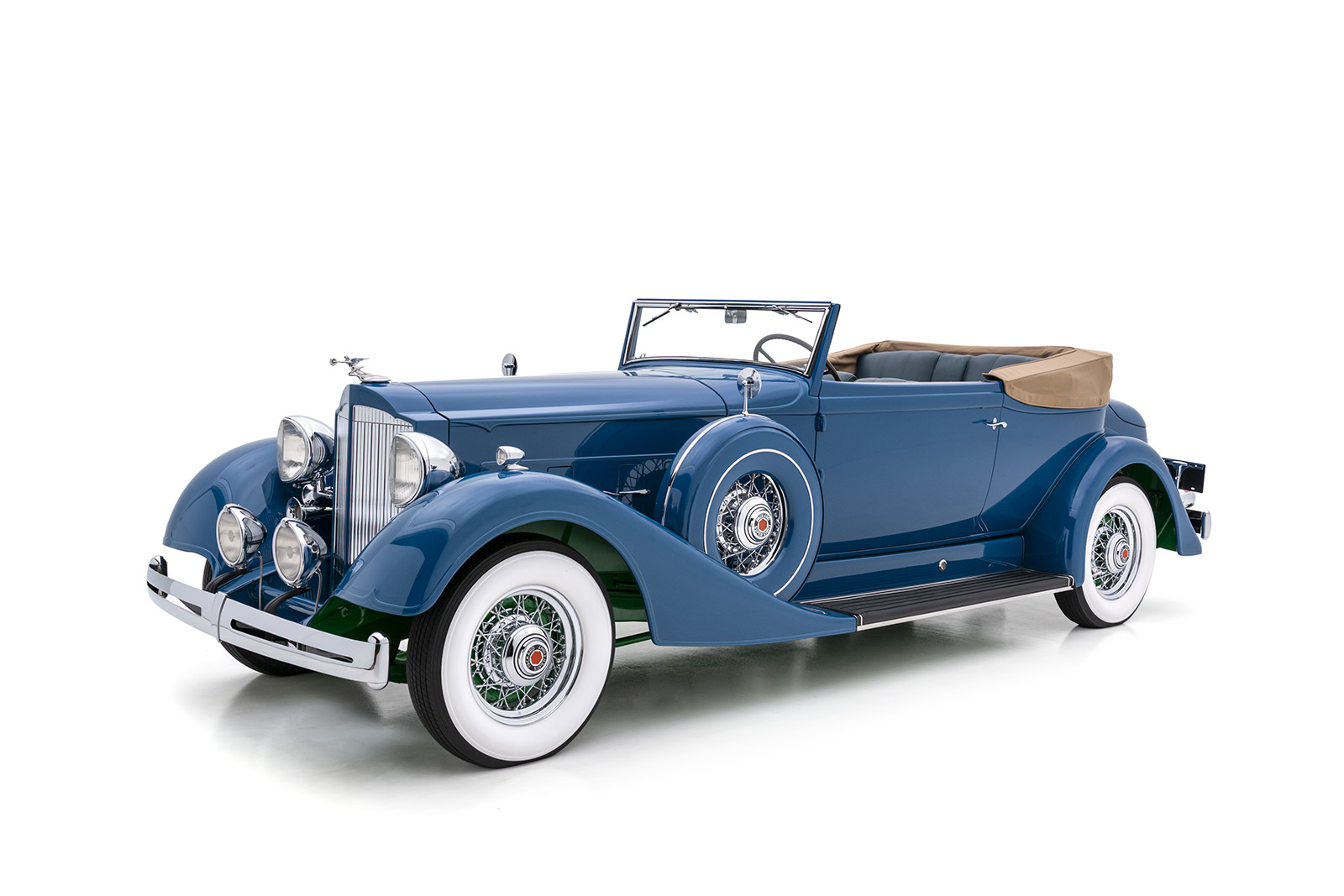1934 Packard Super Eight Convertible Victoria |