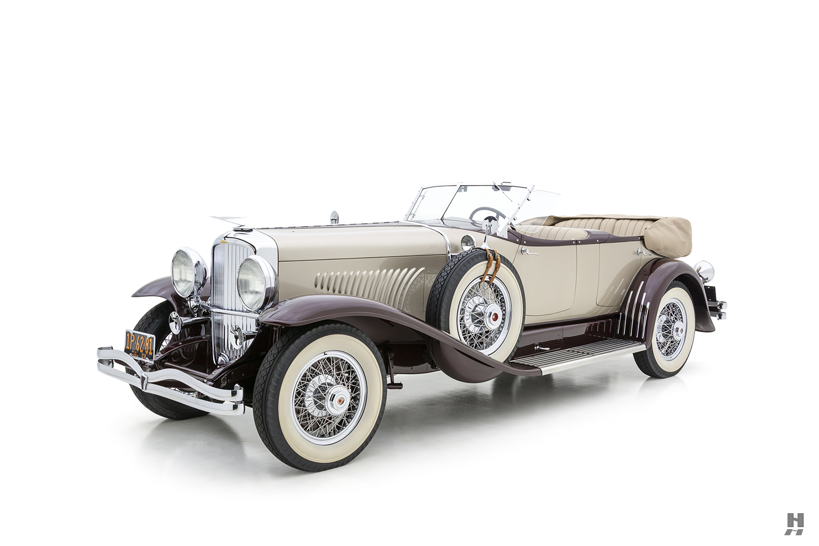 Buby SB 1/43 - Packard Caribbean 1956 Blanche - Miniature Occasion Sans Boîte