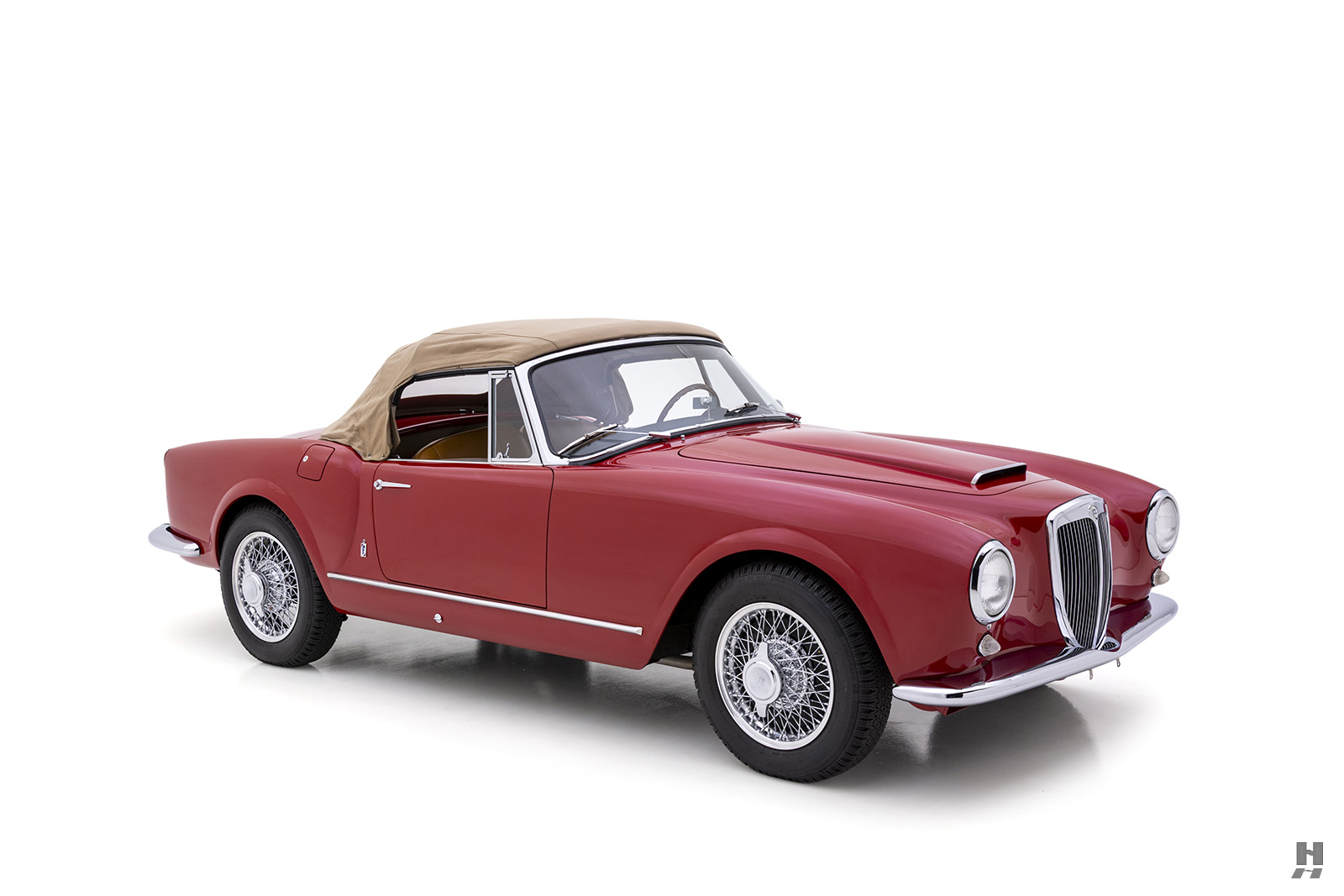 002 Lancia Aurelia B 24 1954 赤 1954 Lancia Aurelia B24 spider - Best quality free high