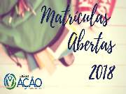 Horários para informações e matrículas:  Das 08:00 às 12:30h.