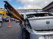 Acidente aconteceu nesta manhã, próximo ao Bairro da Paz