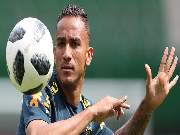 O jogador da seleção brasileira sofreu uma lesão no tornozelo esquerdo após uma entorse