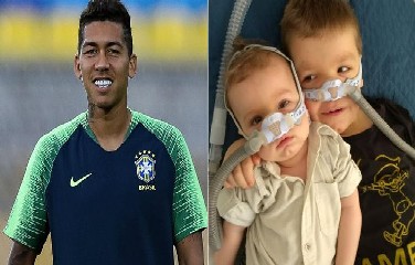 Roberto Firmino doa R$ 286 mil para tratamento de irmãos