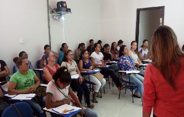 A Oficina envolveu 25 mulheres de 20 comunidades do município