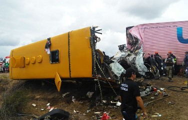 Segundo informações preliminares, o acidente deixou mortos