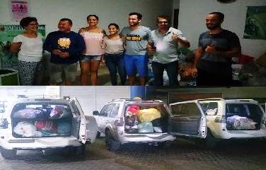 Donativos serão entregues a famílias carentes de Santaluz, atingidas pela forte chuva