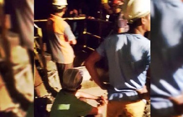 Ainda não há detalhes de como o acidente ocorreu. 