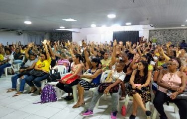 Os docentes decidiram pela paralisação em assembleia realizada na tarde desta quinta-feira (7)