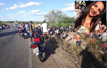 A jovem atleta não resistiu aos ferimentos e morreu no local