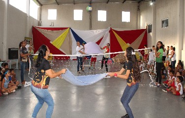 A atividade é a culminância do Projeto Páscoa Solidária