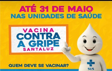A campanha que teve inicio no dia 10 de abril, ocorrerá ate o dia 31 de maio.
