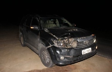 Carro do deputado Alex da Piatã se envolve em acidente com animal na BA 120