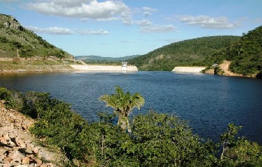 Barragem de Pindobaçu em 23/11/06