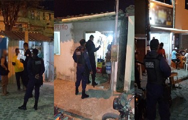 GCM de Santaluz notifica bares por descumprirem decreto que restringe funcionamento 