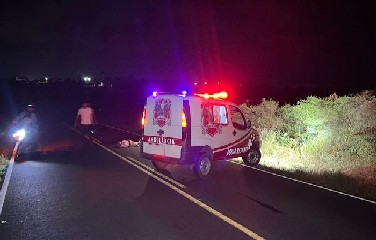 A vítima, do sexo masculino e ainda não identificada oficialmente.