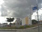 Praça do saber, onde fica localizada a Secretaria de Educação de Santaluz.