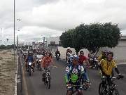 Manifestação em Santaluz favorável à greve dos caminhoneiros 