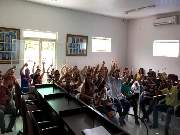 Os trabalhadores reivindicam reajuste salarial.