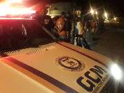 Guarnições da Guarda Civil Municipal e da Polícia Militar estiveram no local.