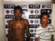 João Pedro da Silva Lima e Fabiana da Silva Pinho foram detidos após denúncia feita à policia