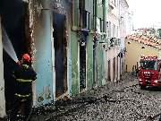 Ainda não se sabe o que causou o incêndio.