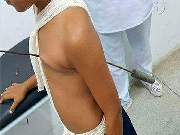 Médica classificou de \"milagre\"; garoto caiu de escada sobre objeto