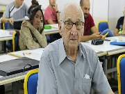 “Estou realizando um sonho e quero aproveitar”, justifica o aposentado