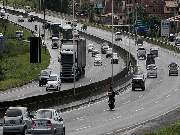 A BR-324 é a rodovia baiana onde há maior concentração de veículos no São João