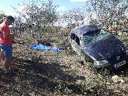 O acidente ocorreu por volta das 15h, na altura do Km 12 da rodovia.