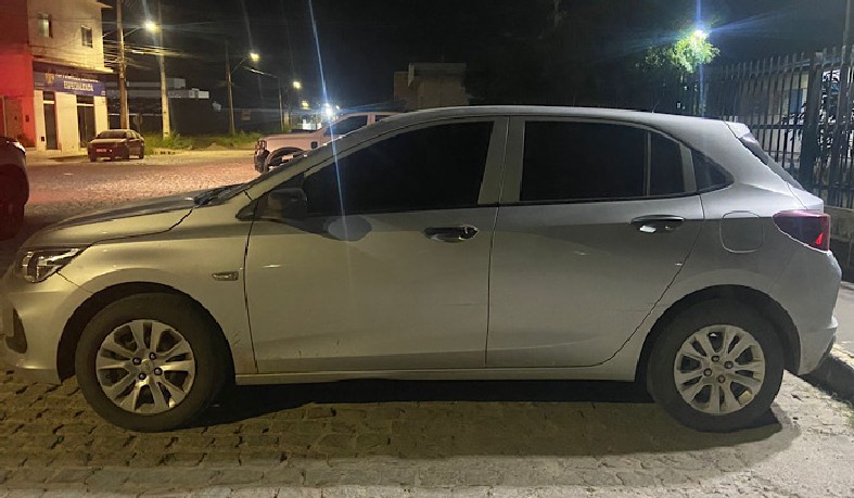 Veículo recuperado pela PM