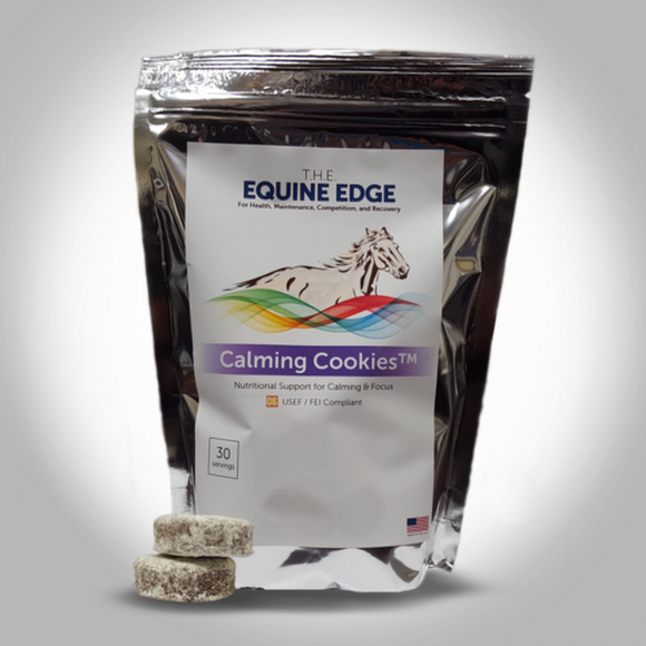 The Equine Edge Calming Cookies (Bag of 30 Cookies) from The Village