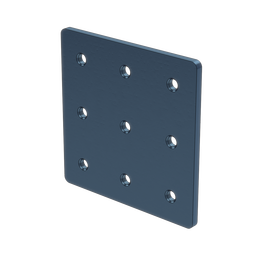 3x3 Hole Aluminum Assembly Plate 3x3 Hole Aluminum Assembly Plate
