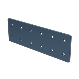 2X6 Hole Aluminium Assembly Plate 2X6 Hole Aluminium Assembly Plate