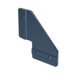 90 Degree Joint Aluminum Assembly Plate, with Locators 90 Degree Joint Aluminum Assembly Plate, with Locators