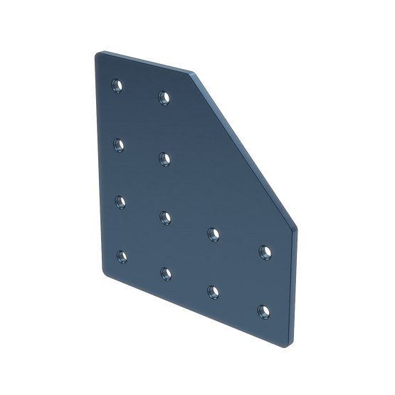 90 Degree Joint Aluminum Assembly Plate, for 45x90mm Extrusions Vention